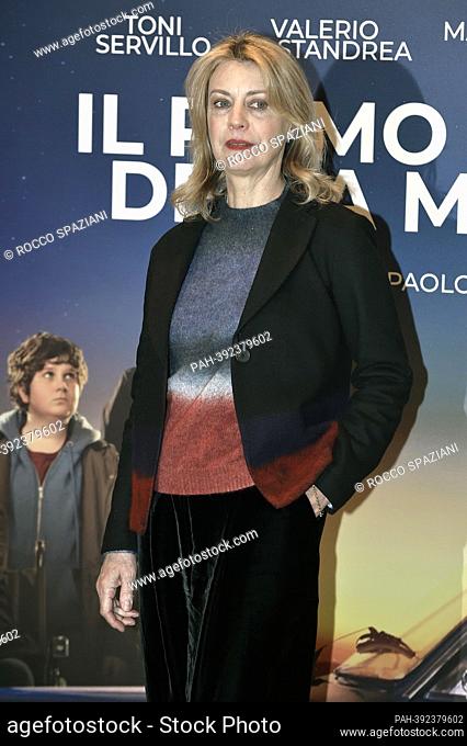 Margherita Buy attends the photocall for ""Il Primo Giorno Della Mia Vita"" at Hotel Bernini on January 23, 2023 in Rome, Italy. - Rome/Italien