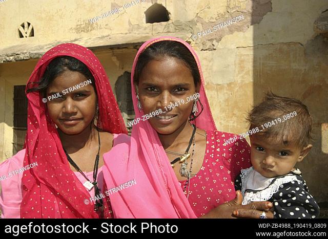 PORTRAIT OF A RAJASTHANI GROUP