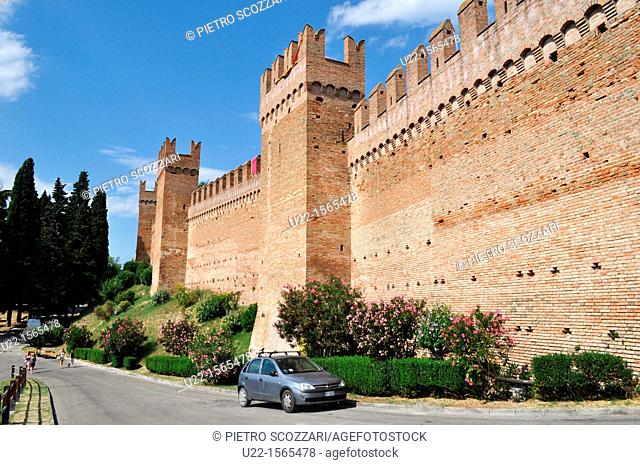 Gradara (Pesaro-Urbino, Italy): the Castello (Castle)