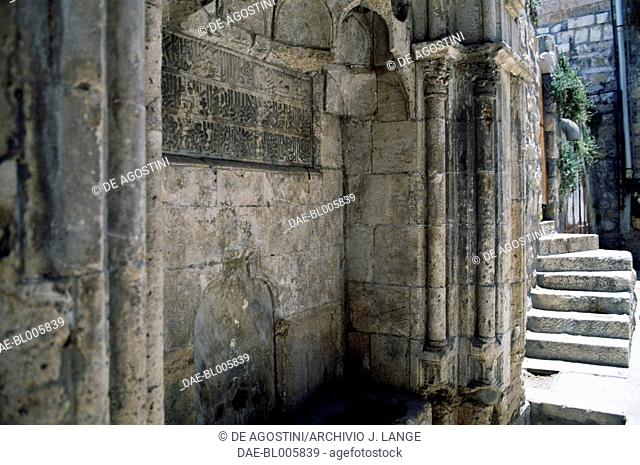 A section of the Via Dolorosa, Old City of Jerusalem (Unesco World Heritage List, 1981), Israel