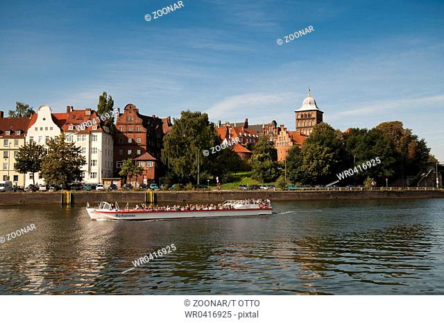 Luebeck, Germany, Medieval Cityscape