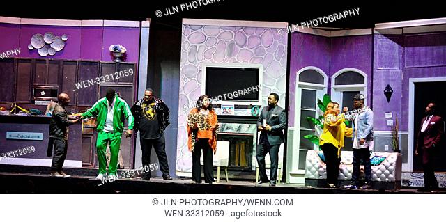 Priest Tyaire Production's 'Momma’s Boy' stage play at James L. Knight Center in Miami, Florida Featuring: Gary ""Lil G"" Jenkins, Priest Tyaire, Chris Bolton