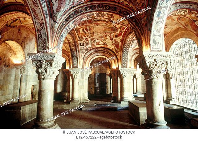 Royal Pantheon, Romanesque collegiate church of San Isidoro. León. Castilla-León, Spain
