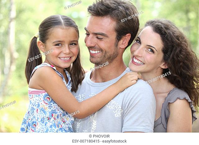 Parents with child