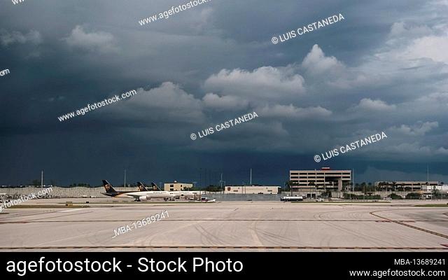 Stormy Skies. Miami. Florida. USA