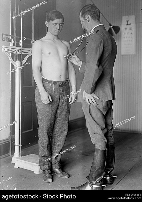 Army, U.S. Physical Examination, 1917. Creator: Harris & Ewing