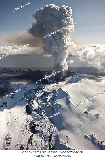 Eyjafjalljokull Volcano Eruption, Iceland 2010