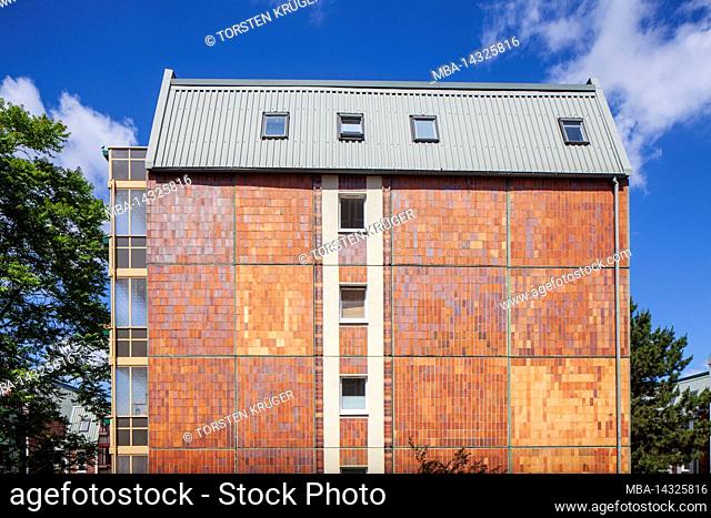 Prefabricated buildings, Modern residential buildings, Rostock, Mecklenburg-Vorpommern, Germany, Europe