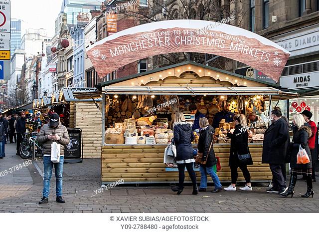 Christmas Market, Manchester, England, United Kingdom