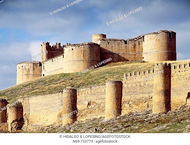 Castle, Berlanga de Duero. Soria province, Castilla-León, Spain