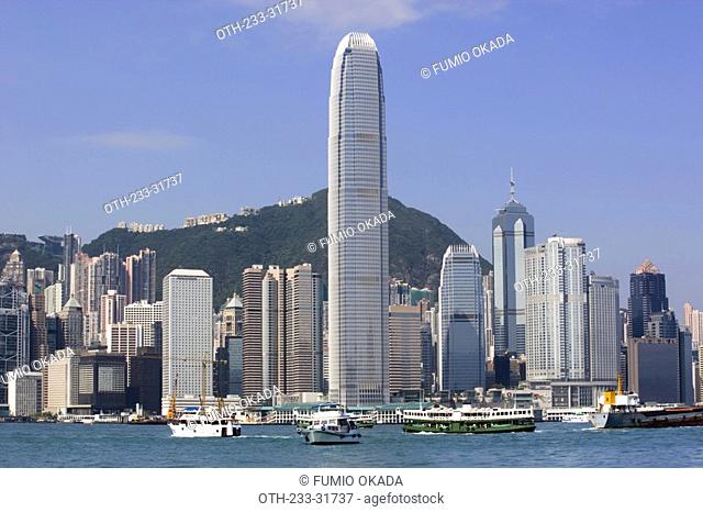 Central skyline from Kowloon, Hong Kong