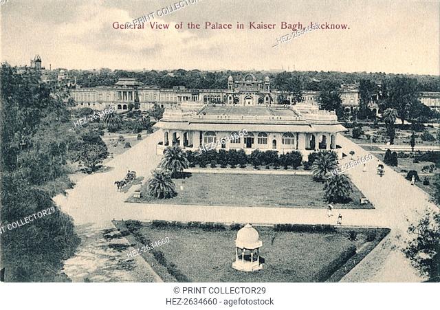 'General View of the Palace in Kaiser Bagh, Lucknow', c1900. Artist: Unknown