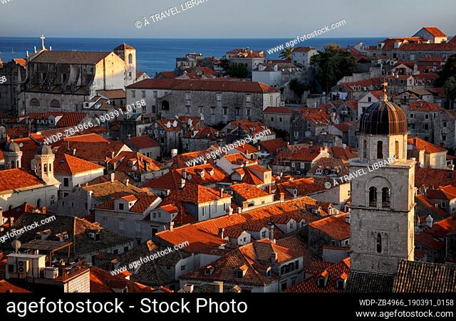 A walk on the old city walls gives a view of the former and present riches of Dubrovnik, gained from being a major trading port