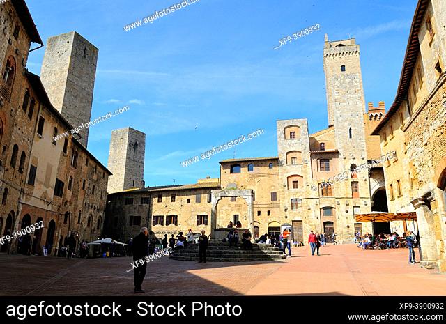 San Gimignano. World Heritage. UNESCO. Tuscany. Italy