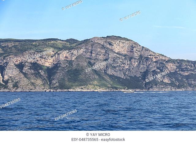Amalfi Cost in Positano, Sorrento, Naples, Italy