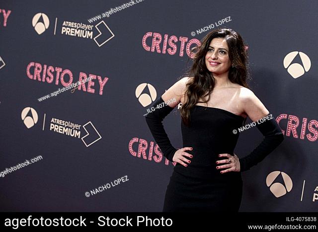 Aurora Carbonell attends to 'Cristo Y Rey' photocall on January 12, 2023 in Madrid, Spain