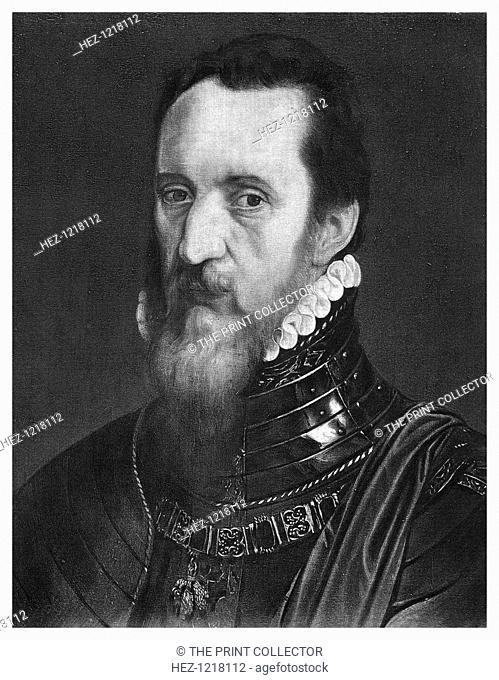 The Duke of Alva, 16th century, (1896). Portrait of Fernando Alvarez de Toledo, (1507-1582), Spanish general and governor of the Spanish Netherlands