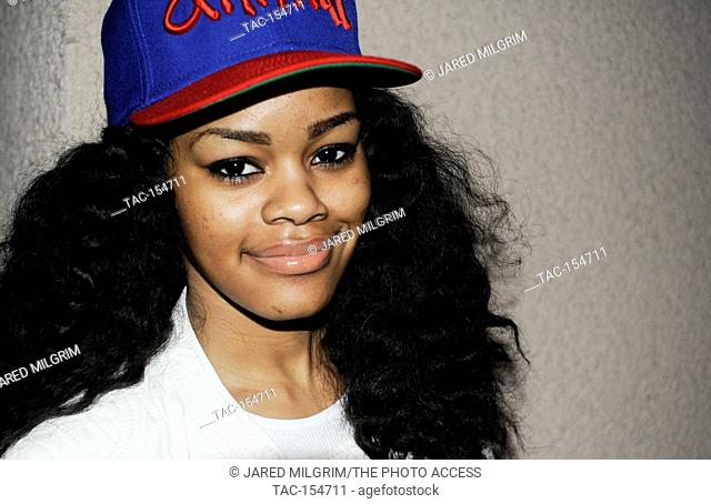 Teyana Taylor backstage at the Power 106 ""Cali Christmas"" on December 3, 2010 at the Gibson Amphitheatre in Los Angeles
