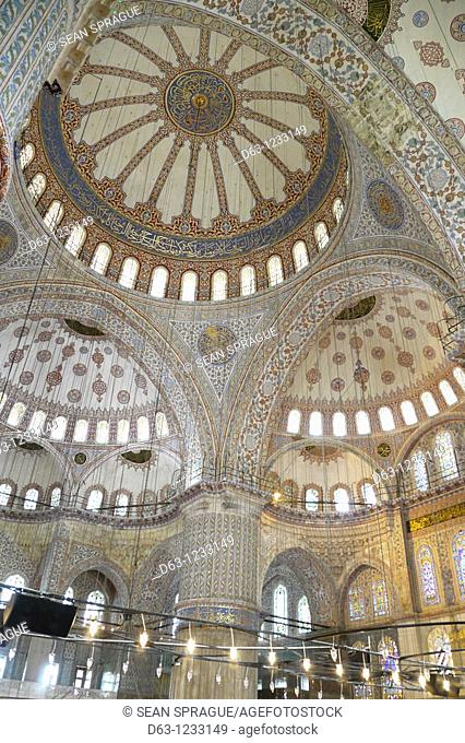 TURKEY. The Blue Mosque, Istanbul