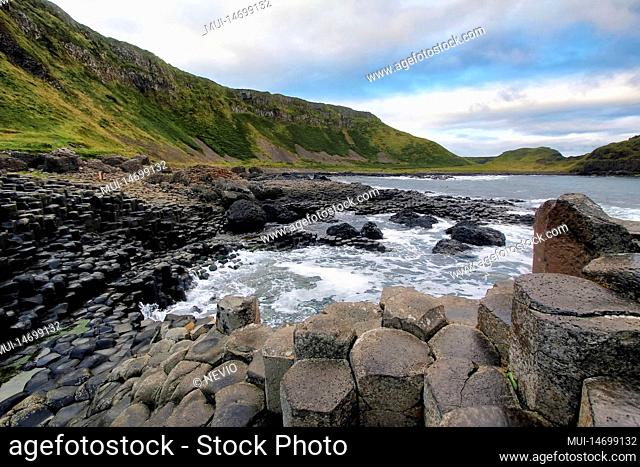 The Giant's causeway located in Northern Ireland (County Antrim) is one of Ireland's most iconic landmarks and UNESCO world heritage