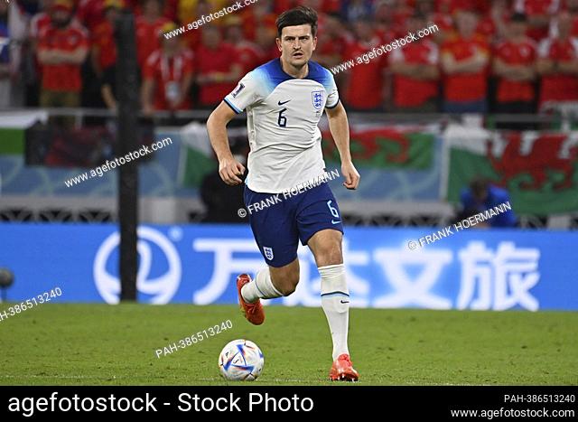 Harry MAGUIRE (ENG), action, single action, single image, cut out, full body shot, full figure Wales (WLS) - England (ENG) 0-3 group phase group B on November...