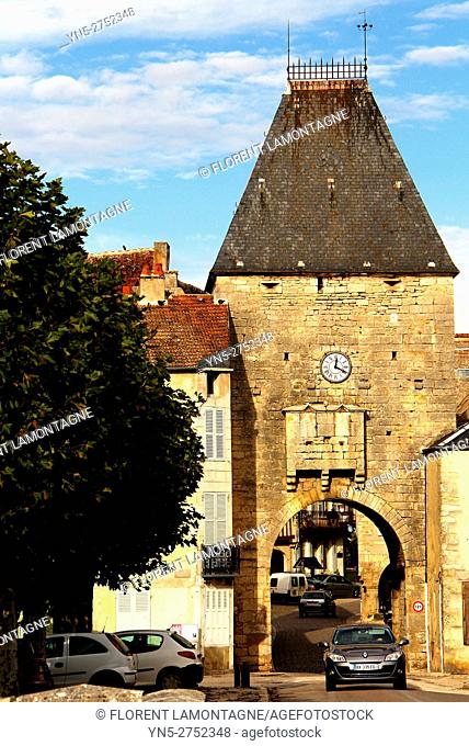 Noyers sur Serein, Yonne (89), Burgundy, scenery on the village