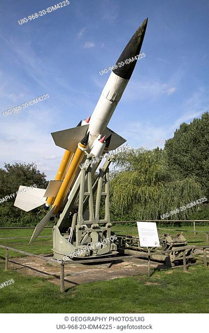 Bloodhound MK1 Sam Missile, Norfolk and Suffolk aviation museum, Flixton, Bungay, England