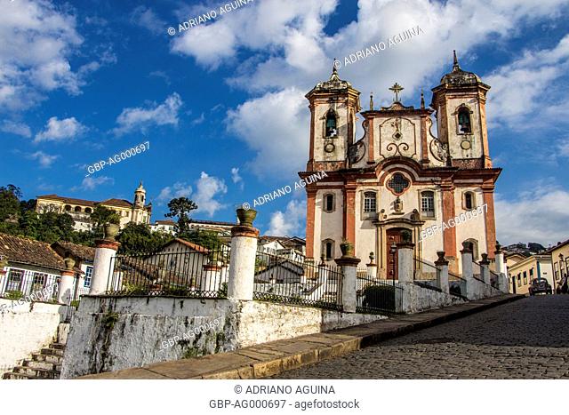 Church Our Lady of the Conception, Ouro Preto, Minas Gerais, Brazil