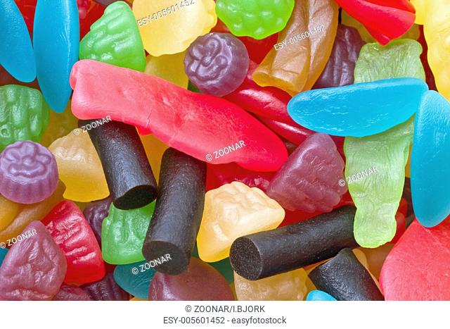 colorful friuts candy