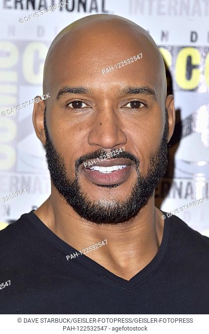 Henry Simmons at the Photocall for the ABC TV series 'Marvel's Agents of SHIELD' at the San Diego Comic-Con International 2019 at the Hilton Bayfront Hotel