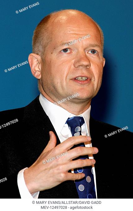 William Hague MP Shadow Foreign Secretary Conservative Party Conference 2006 Bicc, Bournemouth, England 03 October 2006