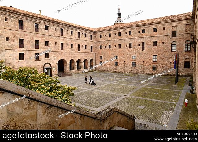 San Millan de la Cogolla Monastery (San Millan de Yuso) from 6th century. La Rioja, Spain