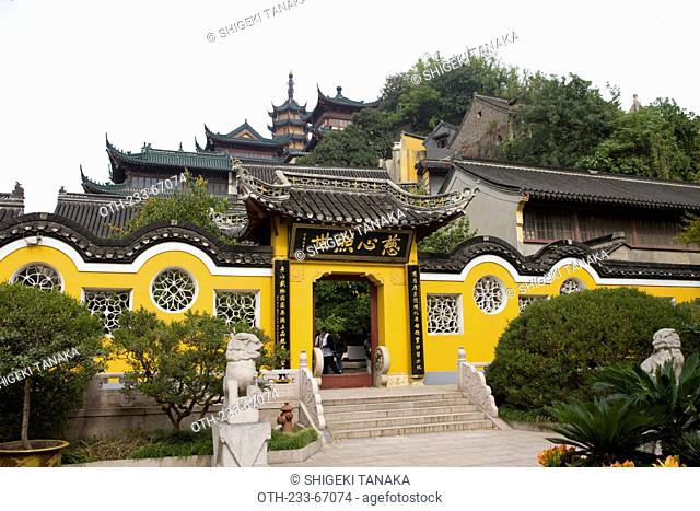 Jinshan temple (Jiangtian temple), Jinshan, Zhenjiang, Jiangsu Province, China