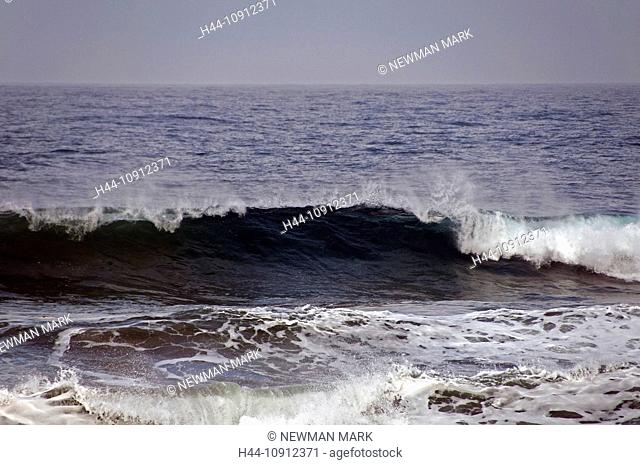 waves, playa, Hermosa beach, ensenada, baja California, Mexico, waves, big, water, sea, almejas bay
