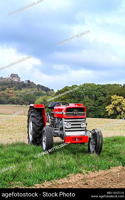 Otzberg, Hesse, Germany, Massey-Ferguson 135 tractor. Displacement 2500 cc, 33 hp. Year of manufacture 1966