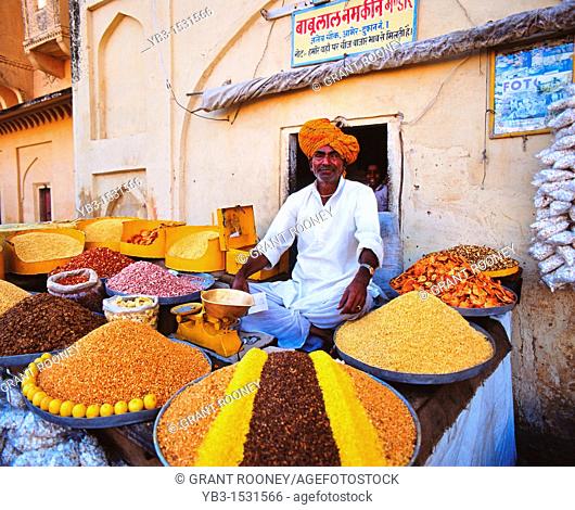 Street Food Vendor, The Amber Fort, Jaipur, India