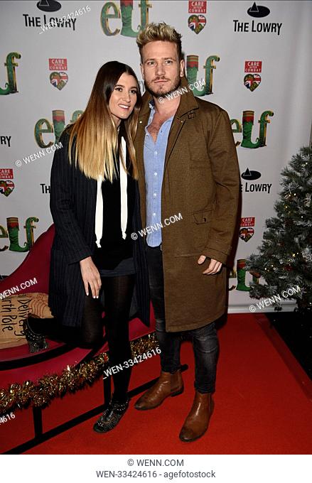 'Elf: The Musical' Press Night and Gala Performance at The Lowry Theatre in Manchester Featuring: Charlie Webb, Matthew Wolfenden Where: Manchester