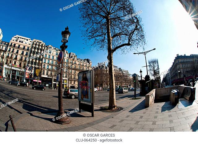 Champs Elysees, Paris, France, Western Europe