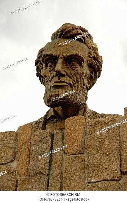 Laramie, WY, Wyoming, Abraham Lincoln Memorial Monument