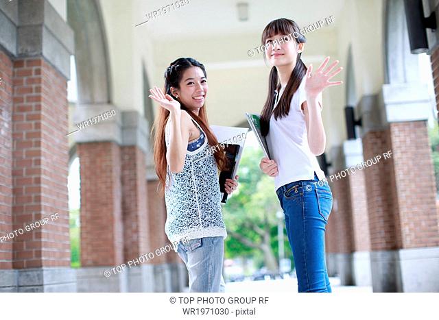 two young college students