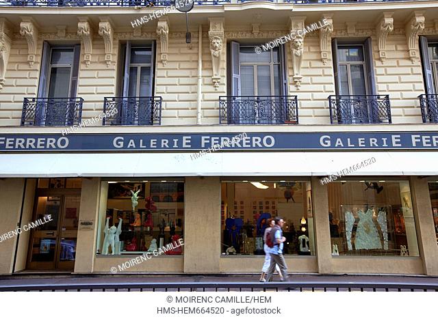 France, Alpes Maritimes, Nice, Ferrero gallery, created by Jean Ferrero in 1972, Gallery has works of pop art and modern masters