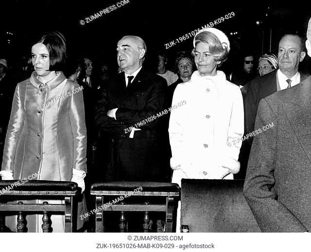 Oct. 26, 1965 - Paris, France - Daughter of HERVE ALPHAND, former French ambassador to Washington, 20 year old, daughter appointed as secretary general of the...