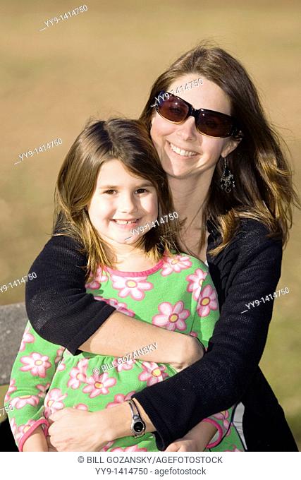Portrait of a Mother and Daughter - Franklin Park - Brevard, North Carolina