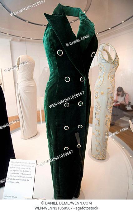 Diana, Her Fashion Story - press view held at Kensington Palace. Featuring: View Where: London, United Kingdom When: 22 Feb 2017 Credit: Daniel Deme/WENN