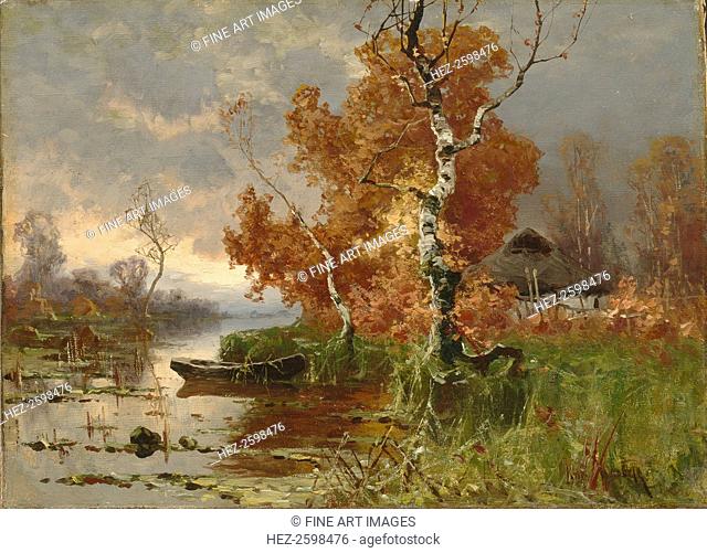 Autumn evening. From a private collection