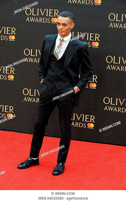 2018 Olivier Awards with Mastercard, held at the Royal Albert Hall in London. Featuring: Guest Where: London, United Kingdom When: 08 Apr 2018 Credit: WENN