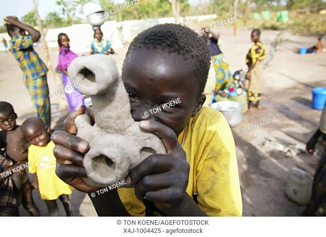 refugee child from CAR living in a camp in Gore Chad made his own camera  Central Afrikan Republic CAR is a forgotten conflict where in the north of CAR village...