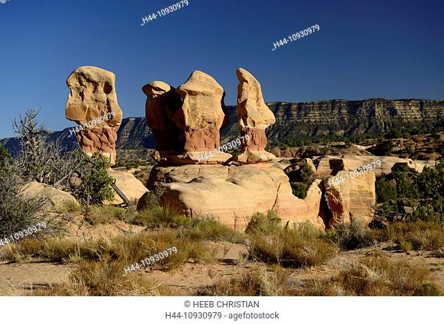 America, USA, United States, Colorado Plateau, Utah, Devils Garden, Grand Staircase, National Monument