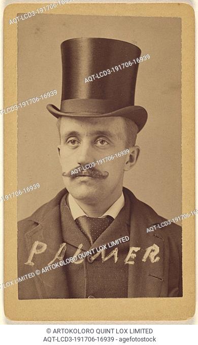 Thomas H. Palmer, alias Arthur E. Ladd., Unknown maker, American, about 1893, Albumen silver print