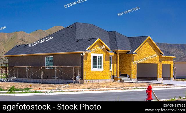 New homes are being constructed in Utah Valley. Eagle mountain and other areas